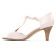 escarpins salomé rose mode femme printemps été vue 3