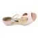 escarpins salomé rose mode femme printemps été vue 4