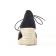 espadrilles compensées noir mode femme printemps été vue 7