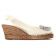 espadrilles compensées rose mode femme printemps été vue 2