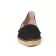 espadrilles noir mode femme printemps été vue 6