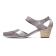 nu-pieds talon mauve doré mode femme printemps été vue 3