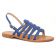 sandales bleu mode femme printemps été vue 1