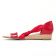 sandales vernis rouge mode femme printemps été vue 3