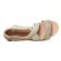 sandales semelle corde beige mode femme printemps été vue 4