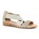 sandales semelle corde beige mode femme printemps été vue 1
