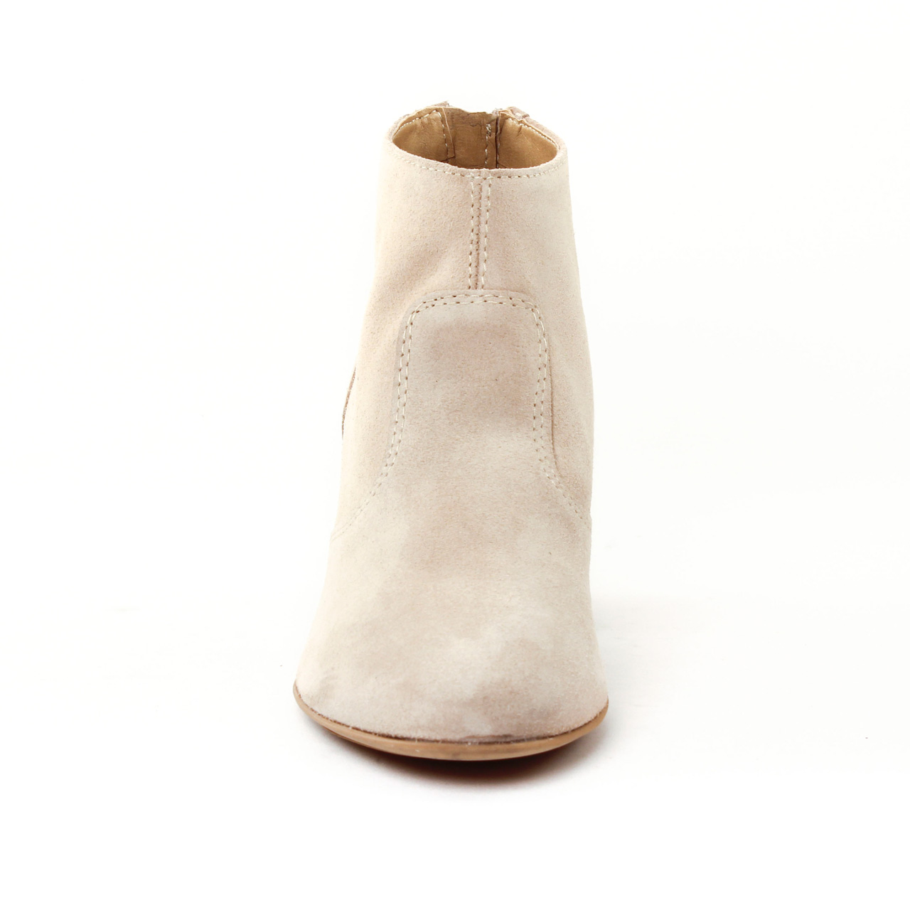 Boots femme beige clair online