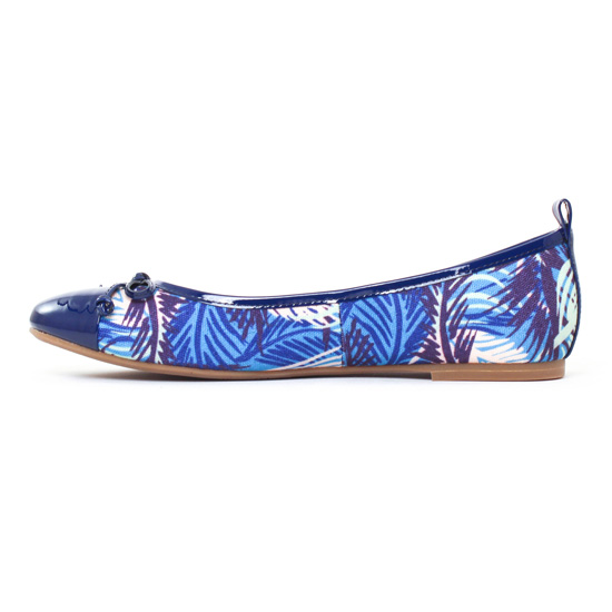ballerines bleu mode femme printemps été - Photo Produit 3