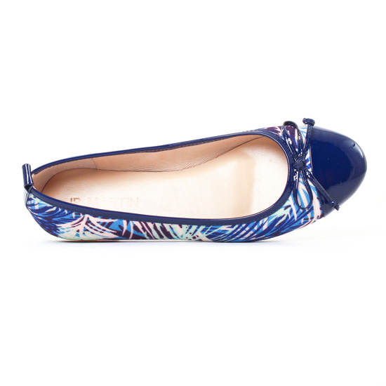ballerines bleu mode femme printemps été - Photo Produit 4