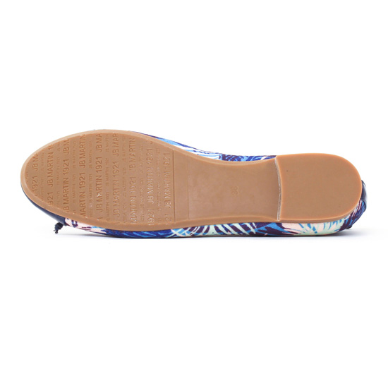 ballerines bleu mode femme printemps été - Photo Produit 5