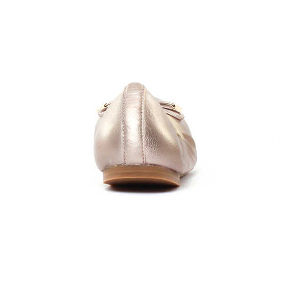ballerines or doré mode femme printemps été - Photo Produit 7
