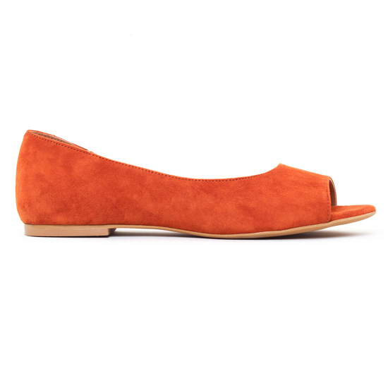 ballerines marron mode femme printemps été - Photo Produit 2