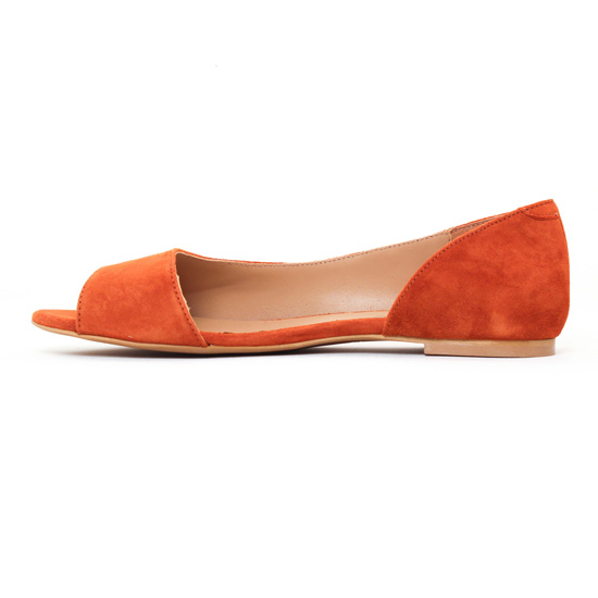 ballerines marron mode femme printemps été - Photo Produit 3