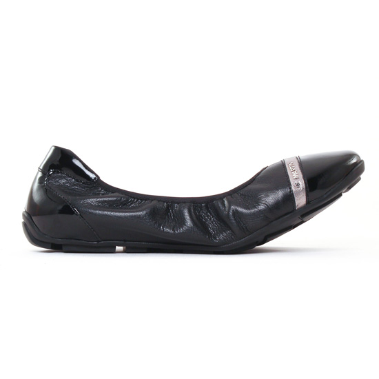 ballerines noir mode femme printemps été - Photo Produit 2