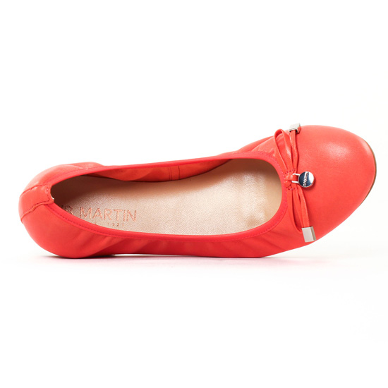 ballerines rose rouge mode femme printemps été - Photo Produit 4