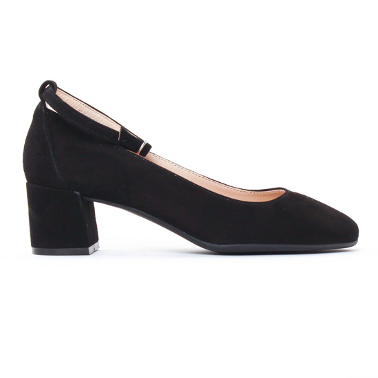 ballerines talon noir mode femme printemps été - Photo Produit 2