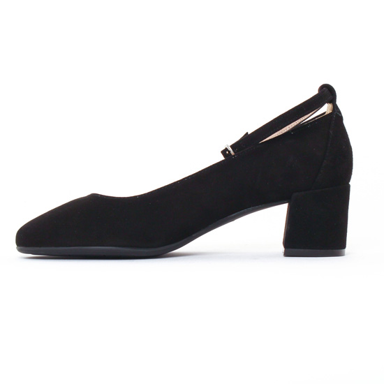 ballerines talon noir mode femme printemps été - Photo Produit 3