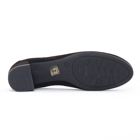 ballerines talon noir mode femme printemps été - Photo Produit 5