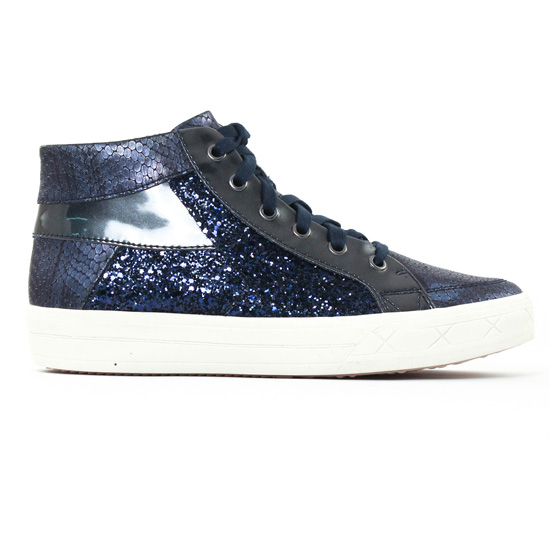 baskets mode bleu marine mode femme printemps été - Photo Produit 2
