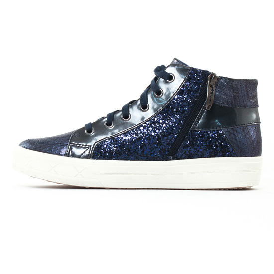 baskets mode bleu marine mode femme printemps été - Photo Produit 3
