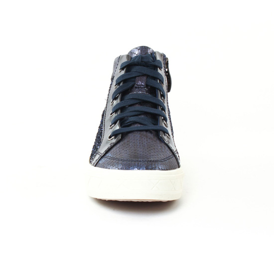 baskets mode bleu marine mode femme printemps été - Photo Produit 6
