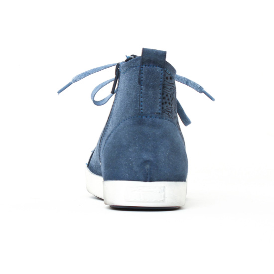baskets mode bleu mode femme printemps été - Photo Produit 7