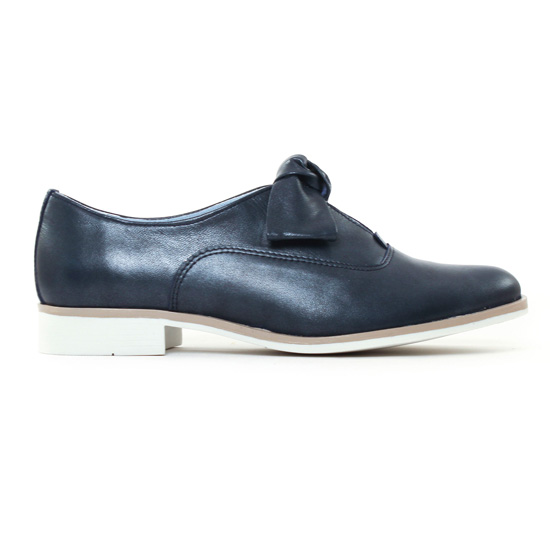 richelieus bleu marine mode femme printemps été - Photo Produit 2