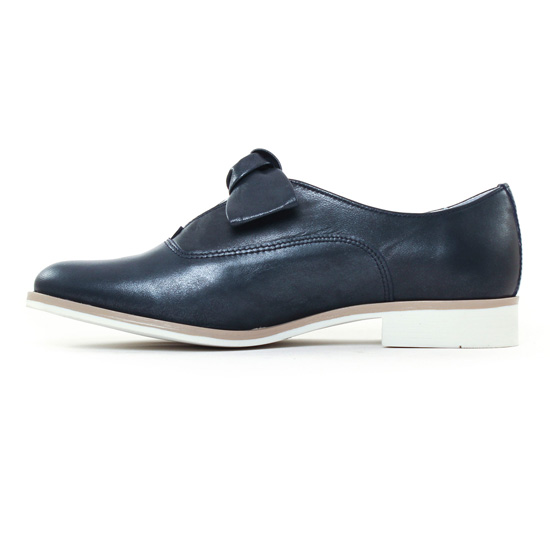 richelieus bleu marine mode femme printemps été - Photo Produit 3