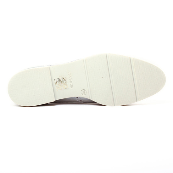 derbies gris argent mode femme printemps été - Photo Produit 5