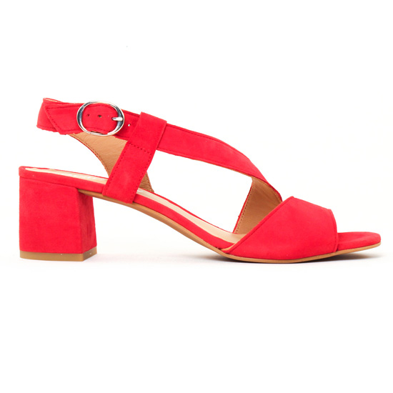 nu-pieds talon rouge mode femme printemps été - Photo Produit 2
