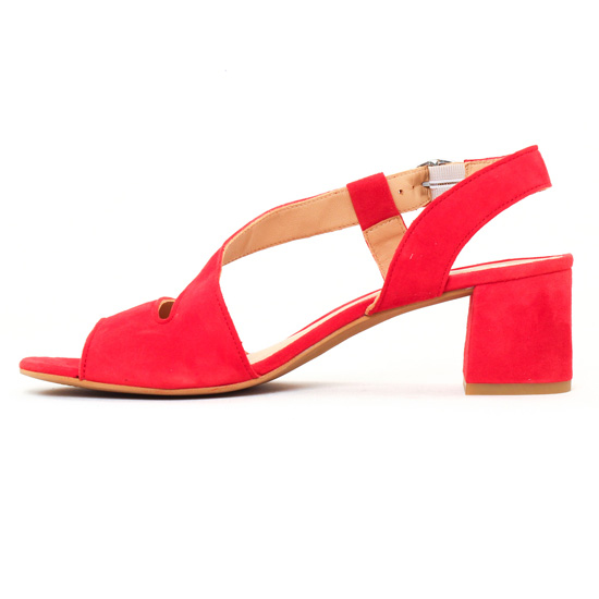nu-pieds talon rouge mode femme printemps été - Photo Produit 3
