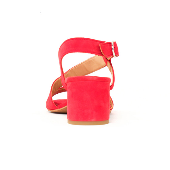 nu-pieds talon rouge mode femme printemps été - Photo Produit 7