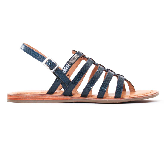 sandales bleu marine mode femme printemps été - Photo Produit 2