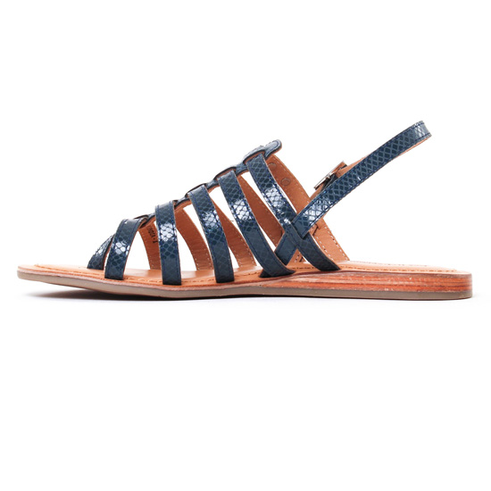 sandales bleu marine mode femme printemps été - Photo Produit 3