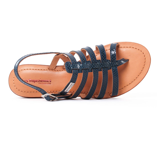 sandales bleu marine mode femme printemps été - Photo Produit 4