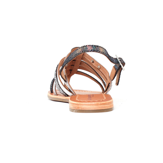 sandales gris argent mode femme printemps été - Photo Produit 7