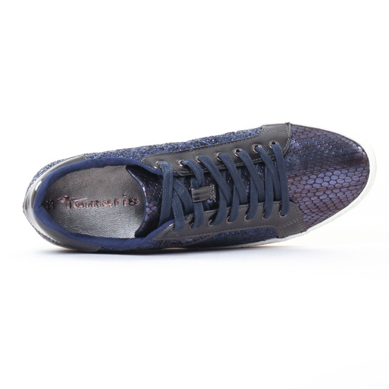tennis bleu marine mode femme printemps été - Photo Produit 4