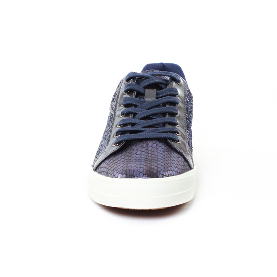 tennis bleu marine mode femme printemps été - Photo Produit 6