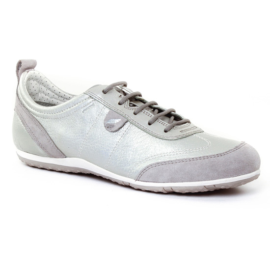 Tennis Et Baskets Mode Geox D3209A Grey, vue principale de la chaussure femme