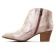 boots rose gris argent mode femme printemps été vue 3