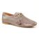 derbies beige doré mode femme printemps été vue 1