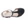 nu-pieds talon noir mode femme printemps été vue 4