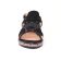 sandales compensées multicolore mode femme printemps été vue 6