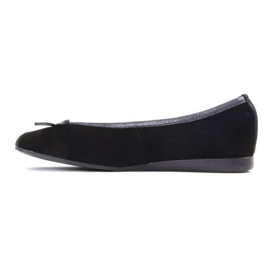 ballerines noir argent mode femme printemps été - Photo Produit 3