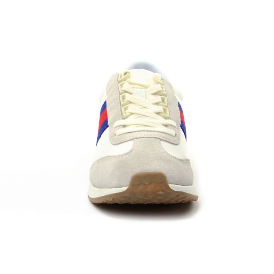 baskets mode blanc beige mode femme printemps été - Photo Produit 6