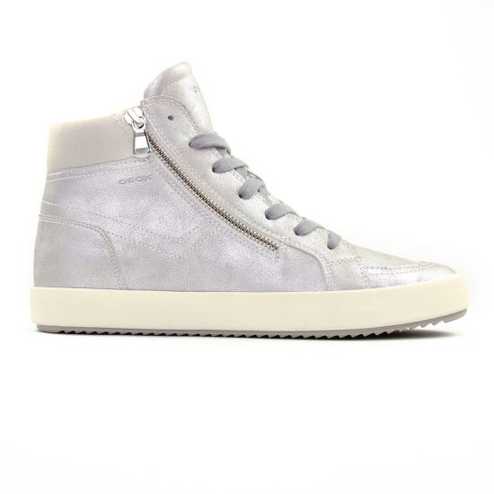 baskets mode gris argent mode femme printemps été - Photo Produit 2