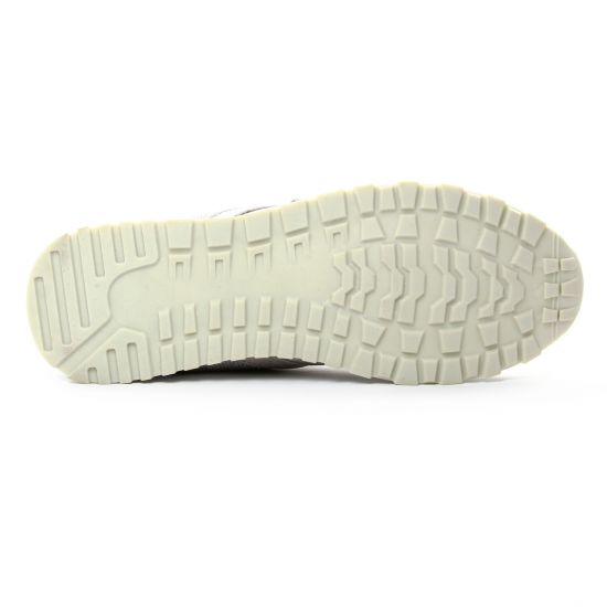 baskets mode gris argent mode femme printemps été - Photo Produit 5