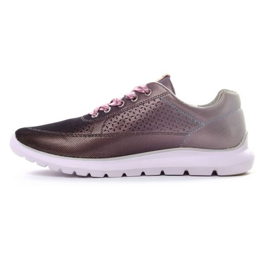 baskets mode rose bronze mode femme printemps été - Photo Produit 3