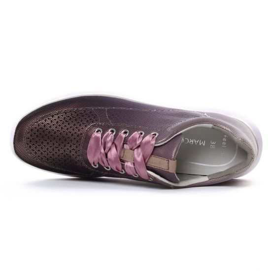 baskets mode rose bronze mode femme printemps été - Photo Produit 4