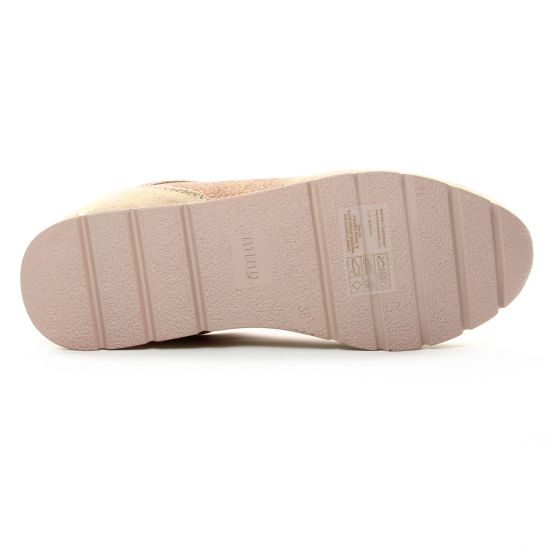 baskets mode rose doré mode femme printemps été - Photo Produit 5